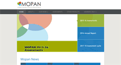 Desktop Screenshot of mopanonline.org
